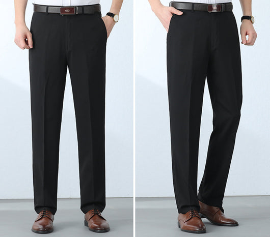 Pantalones de Seda Ligeros para Hombre - Comodidad Premium para Adultos Maduros - Image 20