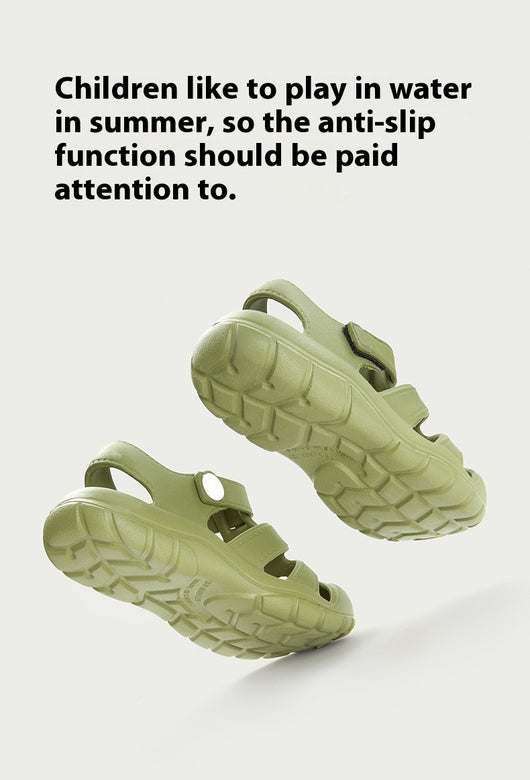 Sandalias Infantiles EVA Colores Sólidos para Verano - Image 10