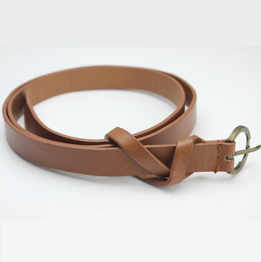 Cinturón Retro Cobre Figure 8 Ultrafino y Elegante para Mujer - Image 8