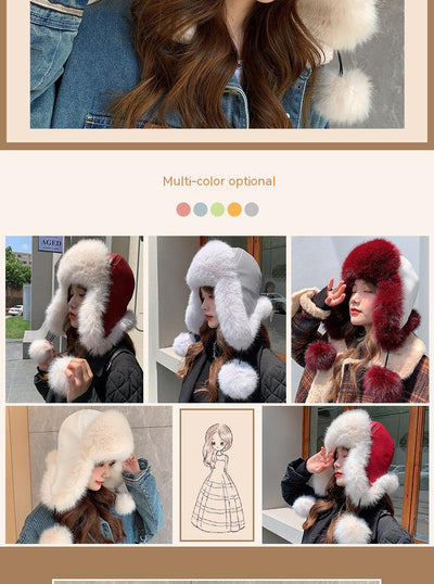 Gorro Térmico Grueso y Esponjoso para Esquí - Image 10