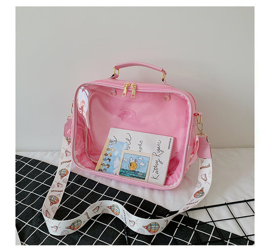 Mochila Portátil Multiusos Jelly Sweet Fashion para Estudiantes - Image 2