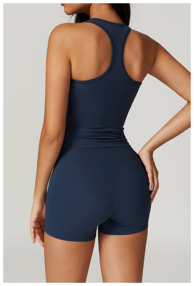Brasier Deportivo Espalda en H con Tela Cepillada para Mujer - Image 20