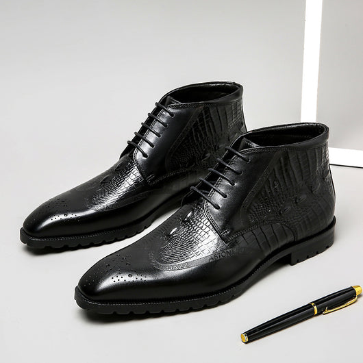 Botas Doc Martens para Hombre: Comodidad y Durabilidad en Cuero - Image 5