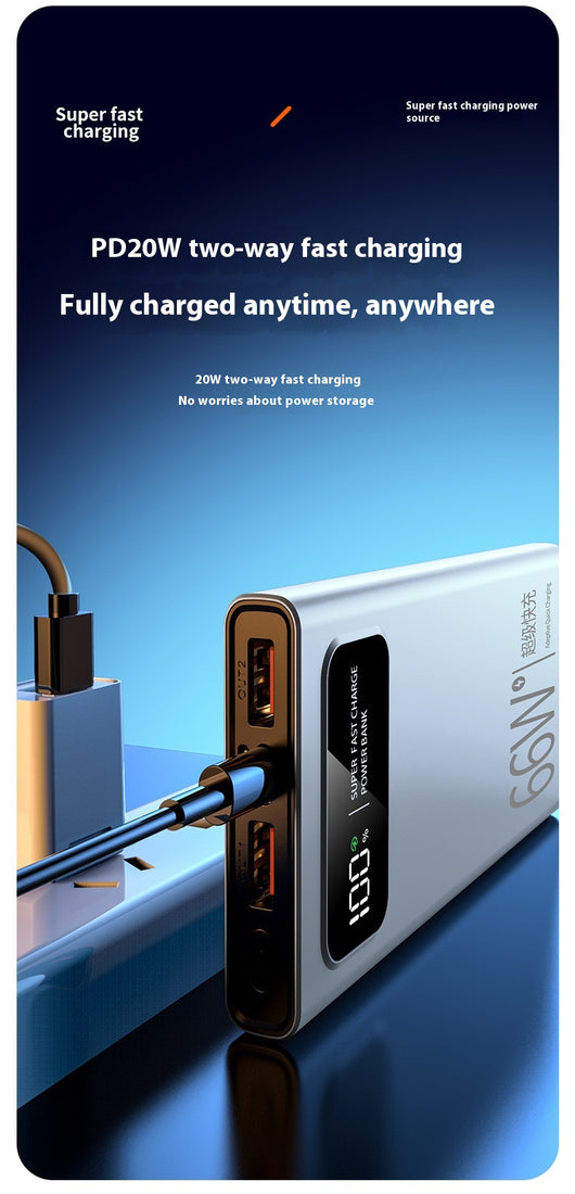 Batería Portátil de Carga Ultrarrápida 20000 mAh 66W - Image 10