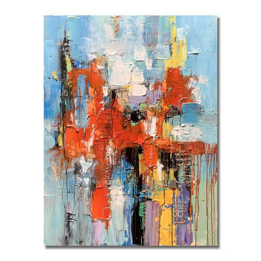 Cuadro Abstracto Moderno en Óleo - Arte Original para Sala de Estar - Image 6
