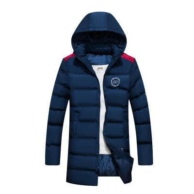 Abrigo Acolchado para Hombre Largo con Capucha - Algodón Premium - Image 5