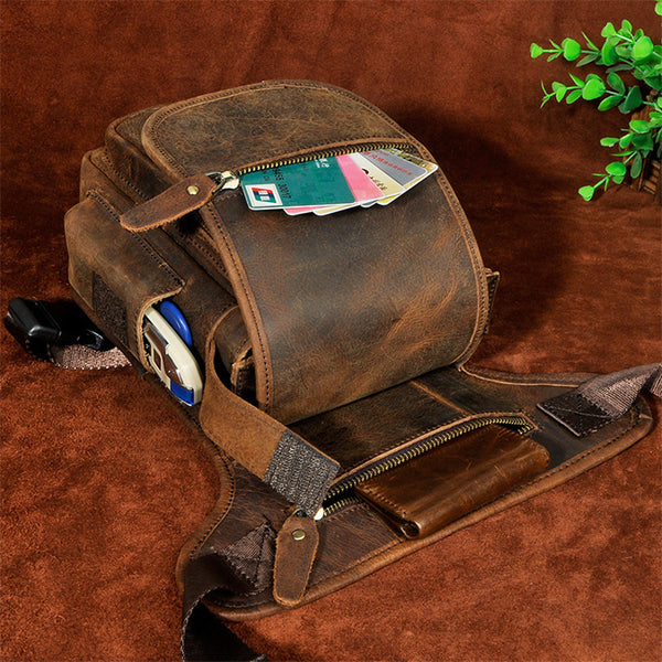 Bolsa Cruzada Multifuncional para Ciclismo de Gran Capacidad para Hombre