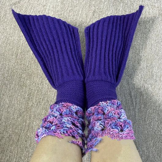 Calcetines de Lana Tejida Sirena Cálidos para Casa - Image 4
