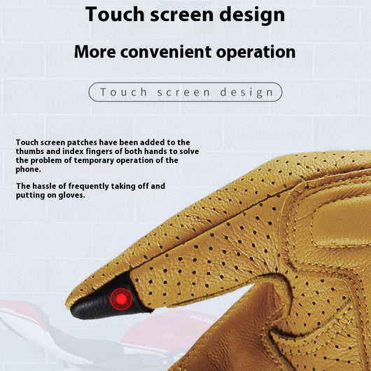 Guantes Motociclista Térmicos Transpirables - Protección y Comodidad - Image 3