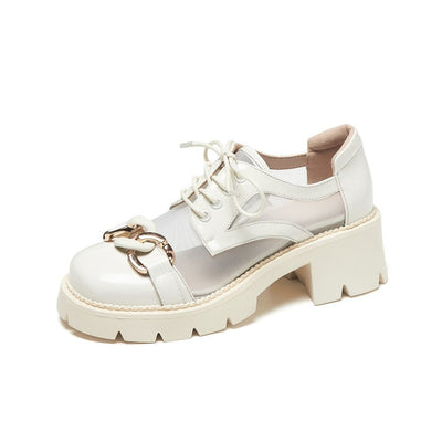 Zapatos Plataforma Mujer con Malla Transpirable y Punta Redonda - Image 2