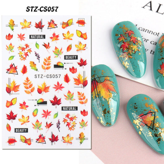 Stickers de Uñas Adhesivos Halloween - Calabazas, Zombis y Calaveras - Image 10