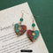 Aretes Tibetanos Étnicos con Diseño Minoritario Retro Nepal