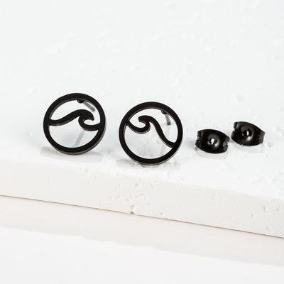 Aretes de Acero Inoxidable Geométricos Minimalistas - Diseño Moderno Ins - Image 15