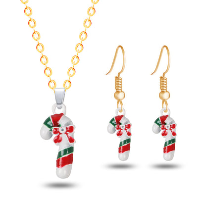 Conjunto de Collar y Aretes Navideños - Image 20