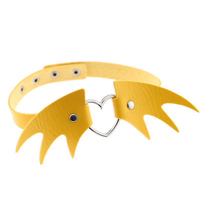 Collar Gótico Punk de Cuero PU - Estilo Devil Clavícula - Image 8