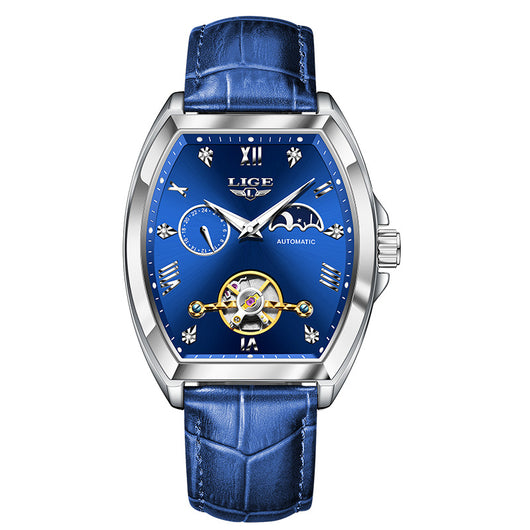 Reloj Mecánico Tourbillon para Hombre Multifuncional Resistente al Agua - Image 9