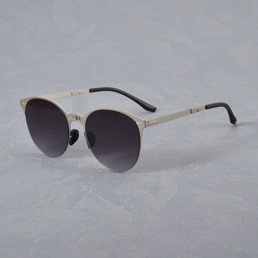 Gafas de Sol Vintage Plegables para Hombre en Acero Inoxidable - Image 28