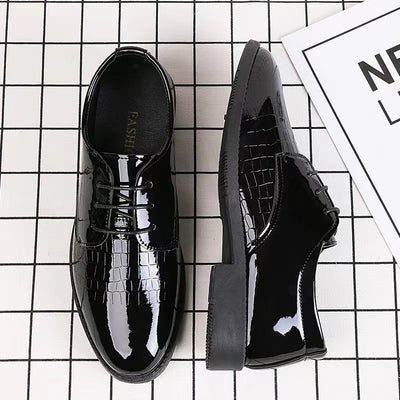 Zapatos de Cuero para Hombre Estilo Británico Formal y Casual - Image 4