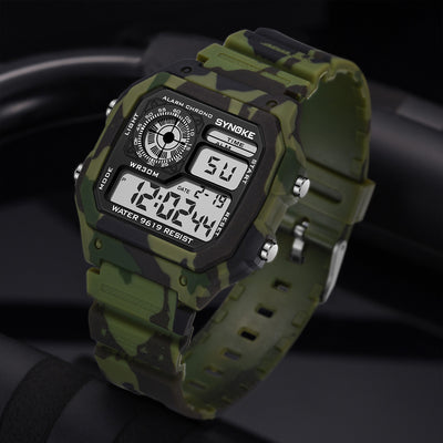 Reloj Deportivo Digital con Luz Nocturna y 7 Colores Sumergible - Image 13