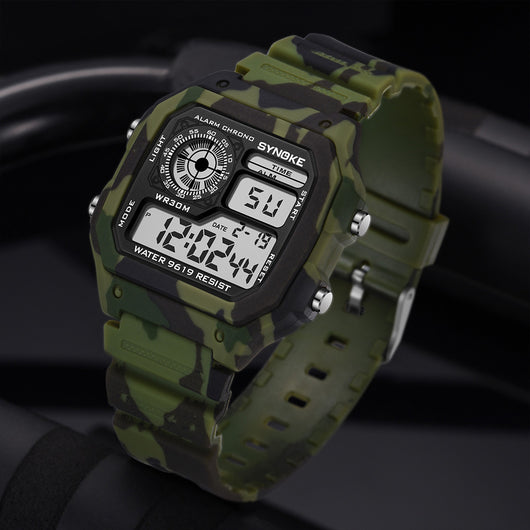 Reloj Deportivo Digital con Luz Nocturna y 7 Colores Sumergible - Image 13