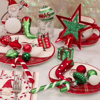 Adornos Navideños Bolas de Colores para Árbol de Navidad - Image 12