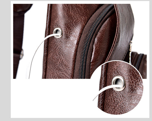 Mochila Antirrobo con Carga USB para Hombre - Bolso Retro de Viaje y Deporte - Image 19