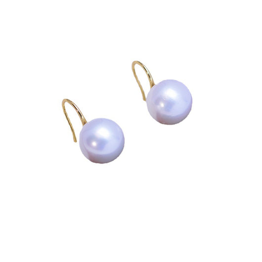 Aretes de Perla Micro Defecto Brillo Intenso Círculo Perfecto - Image 7