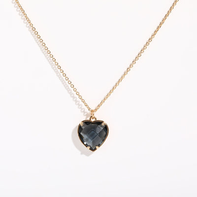 Collar de Cobre con Circón Colorido y Elemento de Amor - Image 14