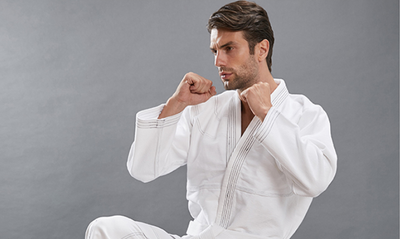 Uniforme de Judo Resistente en Color Liso - Diseño Antidesgaste - Image 8