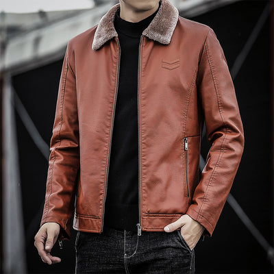 Chaqueta de Cuero para Hombre Cálida y Elegante - Image 3