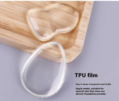 Esponja de Silicona Gota de Agua Transparente para Maquillaje - Image 18