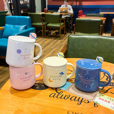 Taza de Café Personalizada de Cerámica con Tapa y Cuchara - Image 10