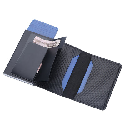 Cartera Minimalista de Cuero Engrasado con Protección Antimagnética - Image 30