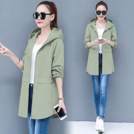 Abrigo Trinchera Talla Grande para Mujer - Estilo Plus - Image 12