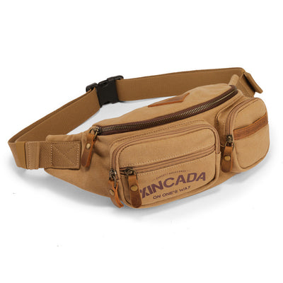 Bolsa de Pecho Canvas con Correa Ajustable para Aventuras - Image 2