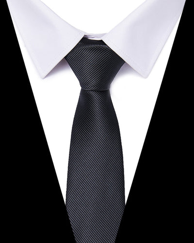 Corbata Ejecutiva a Rayas 8cm - Elegancia Profesional - Image 43