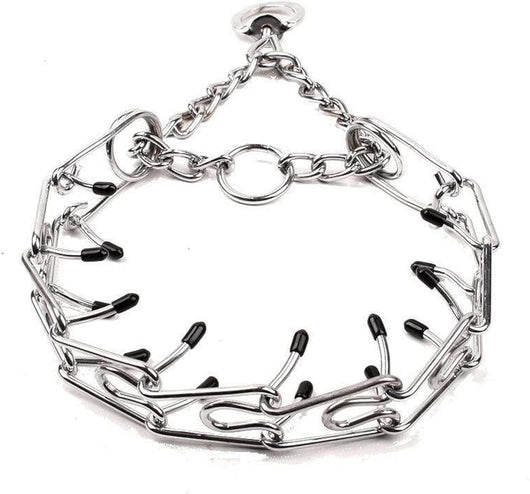 Collar de Adiestramiento Prong Acero Inoxidable Ajustable para Perros Medianos y Pequeños - Image 2