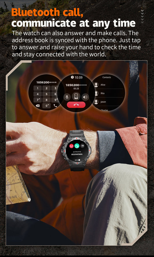 Reloj Deportivo GPS con Brújula, Altímetro y Barómetro - Image 14