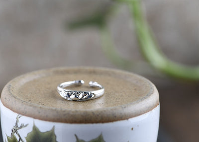Anillo de Plata S925 Loto Vintage Artesanal - Image 8