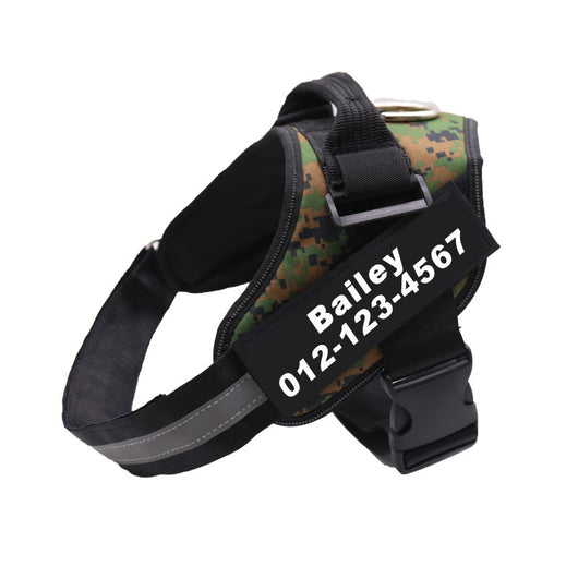 Arnés Personalizado para Perros Sin Tirón Reflectante Respirable Ajustable - Image 32