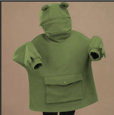 Suéter Pullover de Pareja Diseño Rana para Mujer - Image 9
