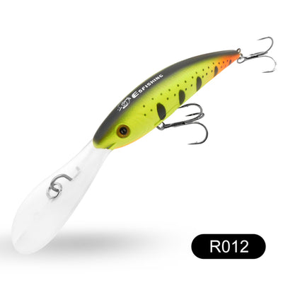 Señuelo Flotante Lengua Larga 90mm 16g - Cebo Subhard Yuantou - Image 39
