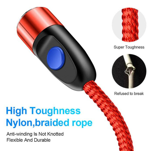 Cable de Carga Rápida Magnético 3 en 1 para Teléfonos Móviles - Image 25