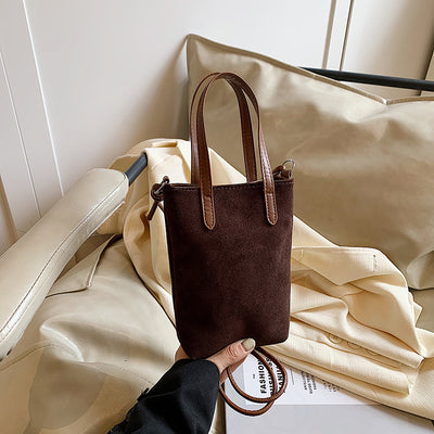 Bolsa Crossbody Retro Leopardo Otoño Invierno - Bandolera Ante Versátil para Teléfono - Image 6