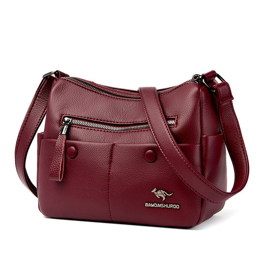 Bolso de Cuero Suave para Mamá - Diseño Minimalista y Versátil - Image 7