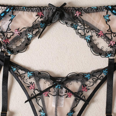 Conjunto de Brasier con Malla Bordada y Acero para uso en Ecuador - Image 5