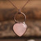 Natural Blanco Quartz Crystal Pendant Lady 9 Estilo