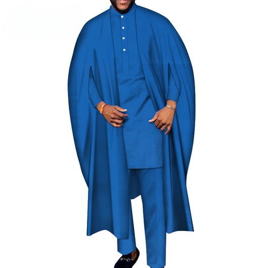 Conjunto de 3 Piezas: Bata, Camiseta y Pantalón para Hombre - Image 19