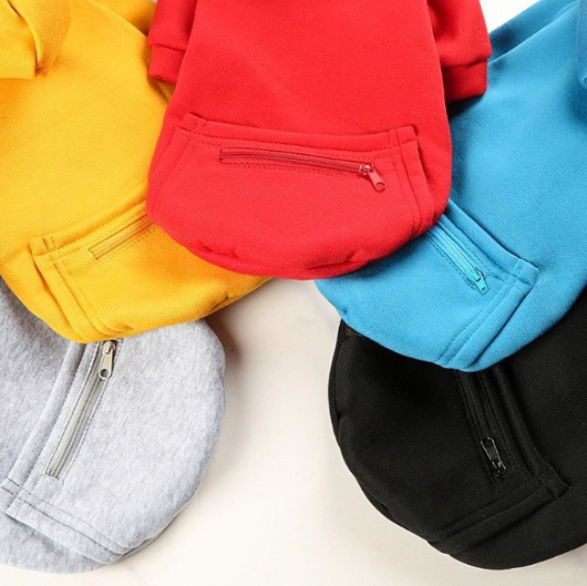 Sudadera con Bolsillo y Cierre para Mascotas Pequeñas y Medianas - Image 10