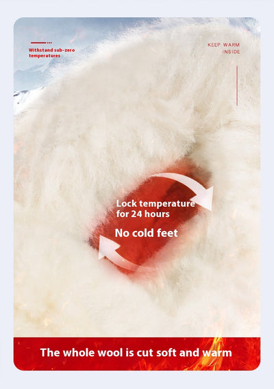 Botas de Lana Impermeables con Plataforma Antideslizante y Forro Cálido - Image 10
